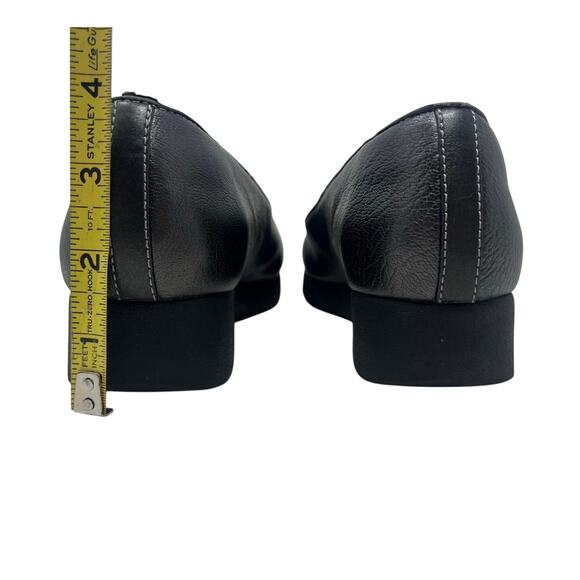 Clarks Daelyn Towne Leather Slip On Platform Flat in Metallic Brown/Gray 8 - Picture 3 of 7